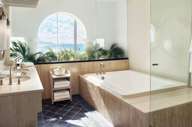A bathroom in a casita suite 