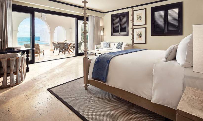 A stunning luxurious suite