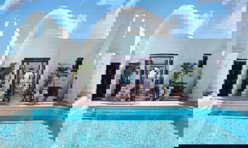 Private pool in a one bedroom suite 
