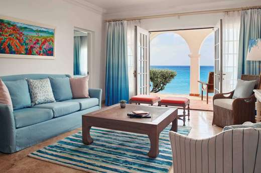 A one bedroom beachfront suite