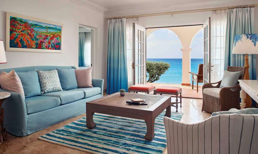 A one bedroom beachfront suite