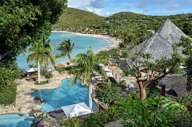 View of Little Dix Bay on Virgin Gorda