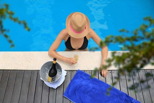 Drinks At The Pool