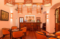 Enjoy a drink at the cocktail bar