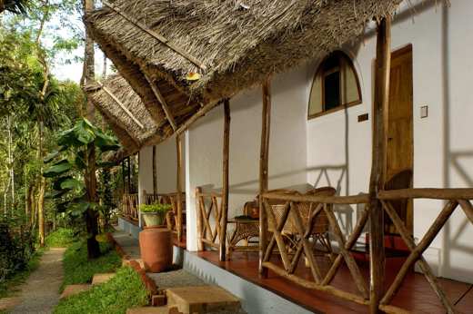 Each cottage has its own varandah or garden