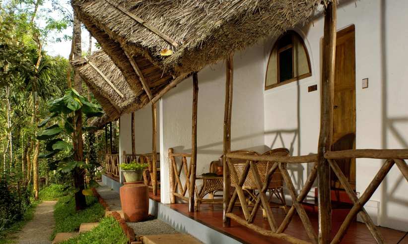 Each cottage has its own varandah or garden