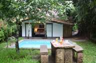 2 villas have a private pool