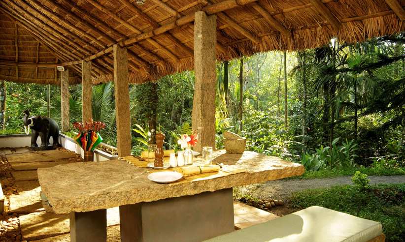 The main house verandah