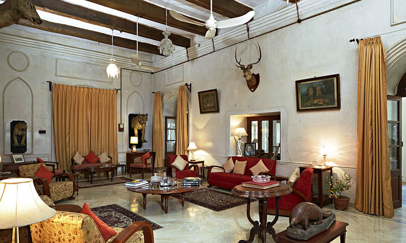 High Ceilings In The Lounge