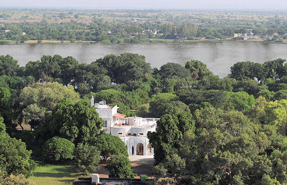View Of The House And Lake