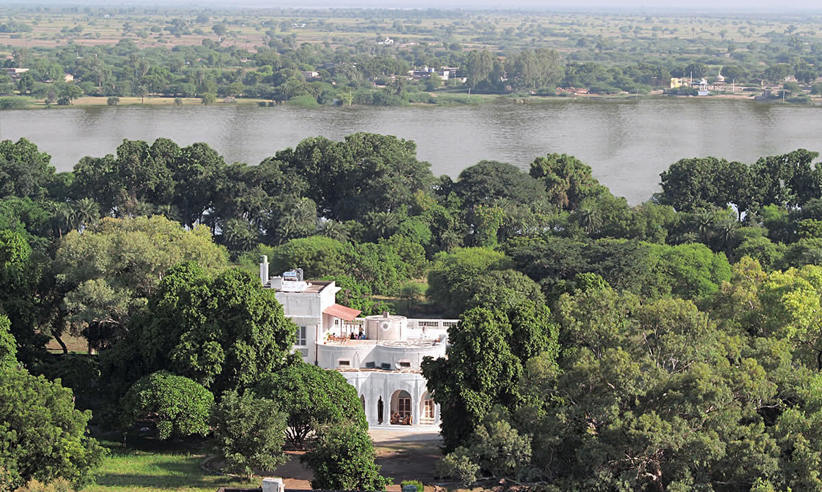 View Of The House And Lake