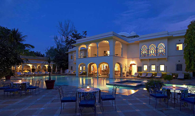 Pool At Night