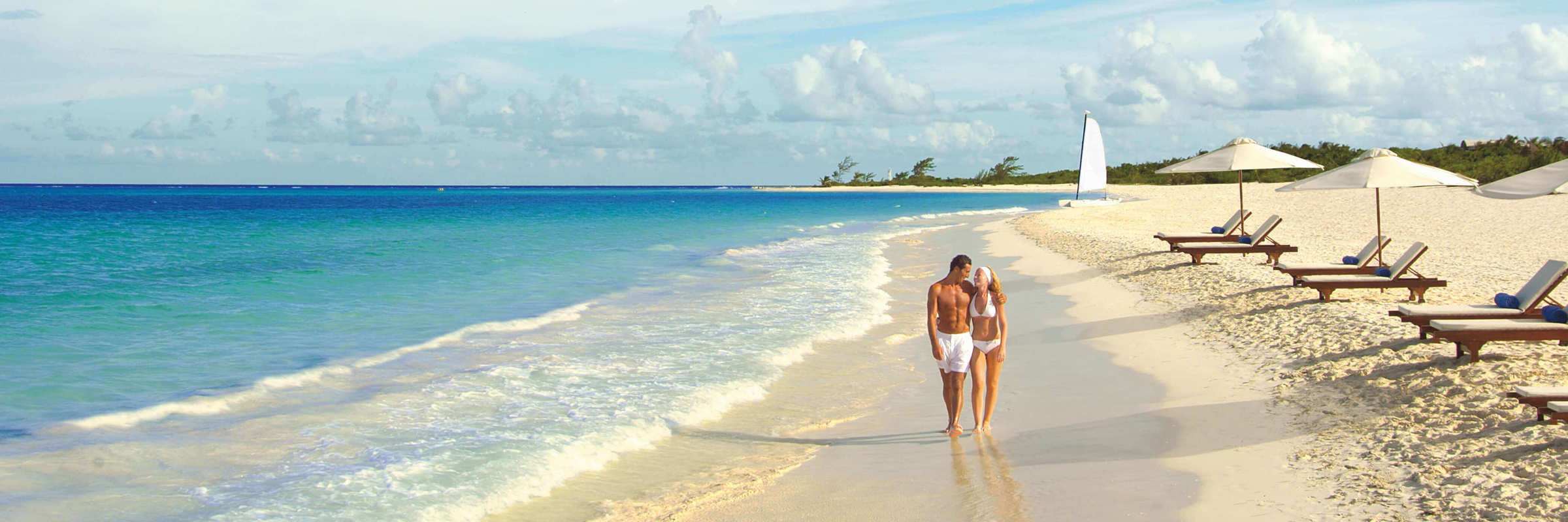 Idyllic beach resorts