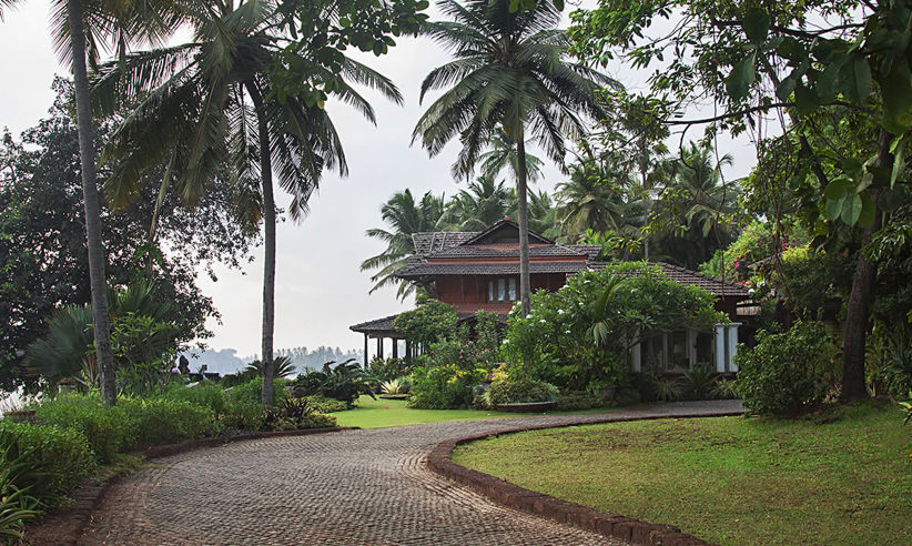 Entrance And Gardens
