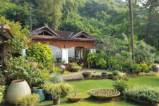 Lush Gardens And Sea Views