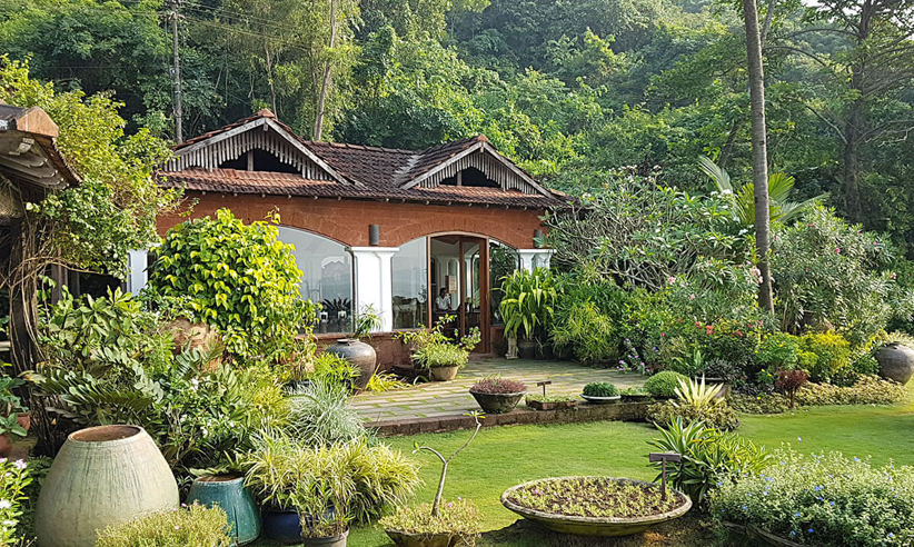 Lush Gardens And Sea Views