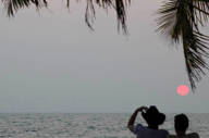 Sunset On Marrai Beach