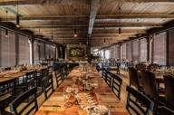 The dining room 