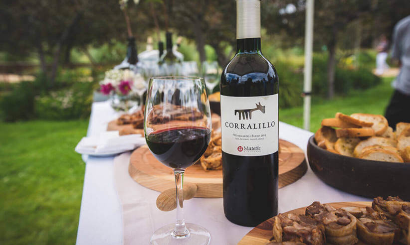 Sample and enjoy the superb wines