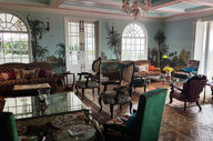 Lounge Area Full Of Colonial Style