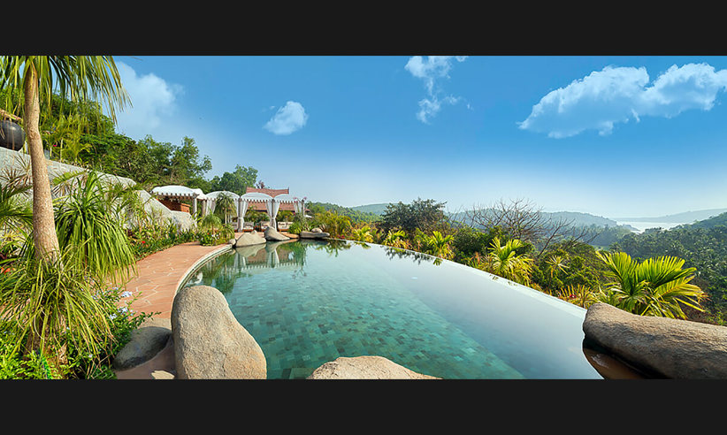 The Pool With Sea Views