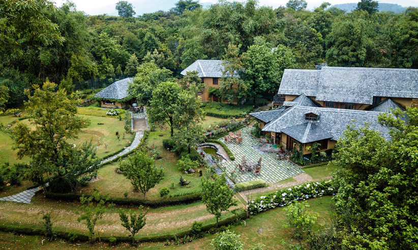 Set In Delightful Gardens