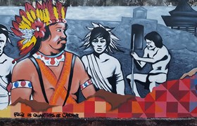 Graffitis dans les rues de Cayenne