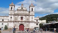 Église baroque à Tegucigalpa