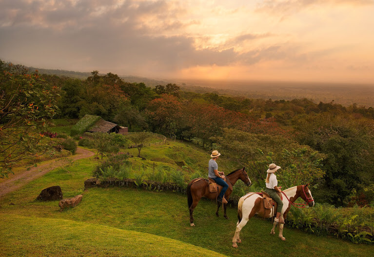 Horse Riding In The Mountains