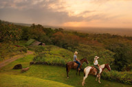 Horse Riding In The Mountains