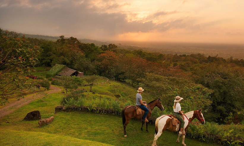 Horse Riding In The Mountains