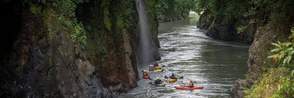 Kayaking on the Pacuare River