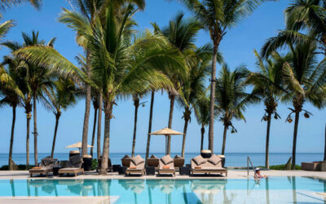 Pool Looking Out To The Ocean