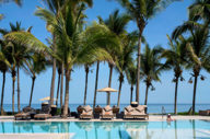 Pool Looking Out To The Ocean