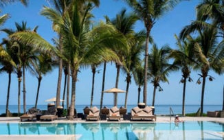 Pool Looking Out To The Ocean