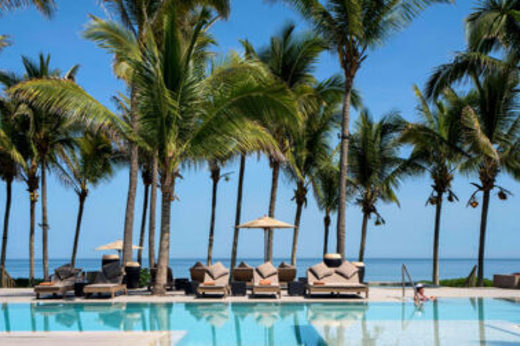 Pool Looking Out To The Ocean