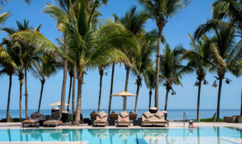 Pool Looking Out To The Ocean