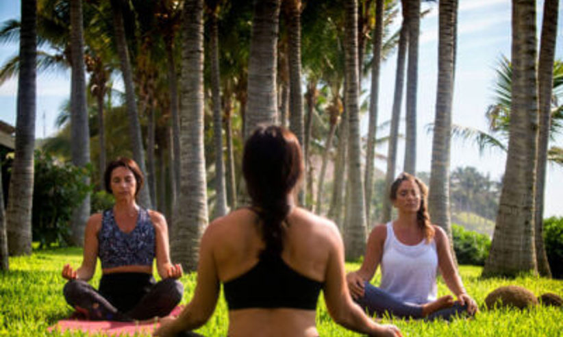 Yoga In The Garden