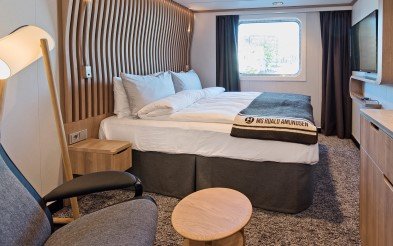 Polar outside cabin