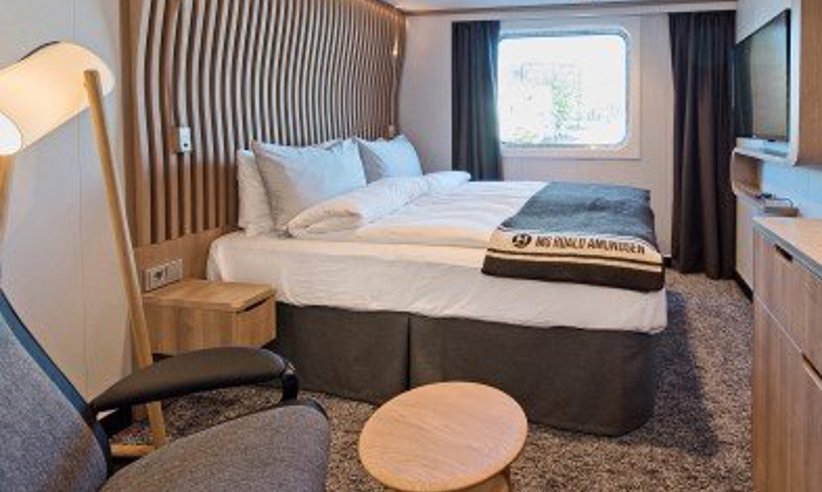 Polar outside cabin