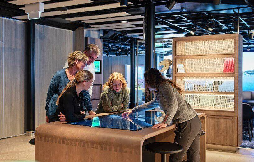 The Nansen Science Centre provides many learning experiences