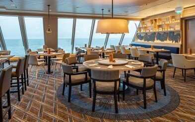 The Fridtjof Nansen has three restaurants