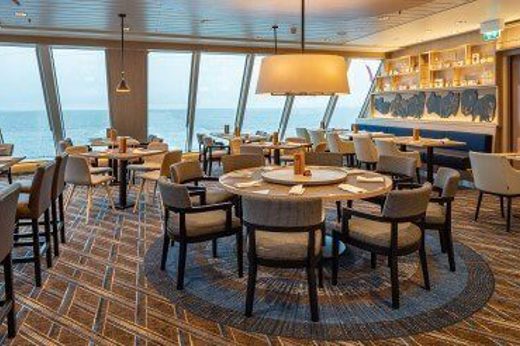 The Fridtjof Nansen has three restaurants