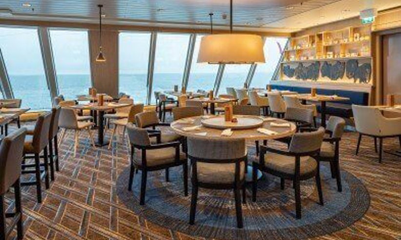 The Fridtjof Nansen has three restaurants