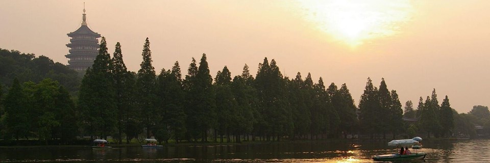 Lac de l'Ouest à Hangzhou