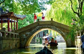 Canaux de Suzhou Chine