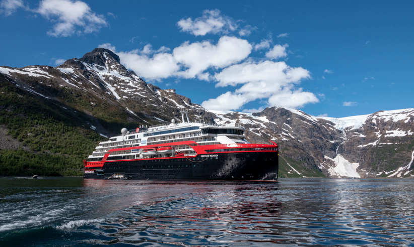 The stunning Fridtjof Nansen expedition ship