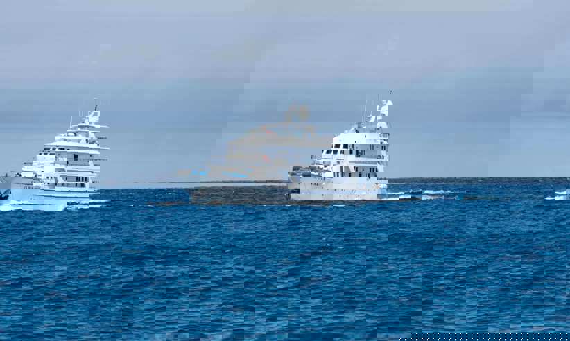 Coral I at sea