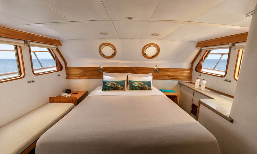 A double cabin on Coral II