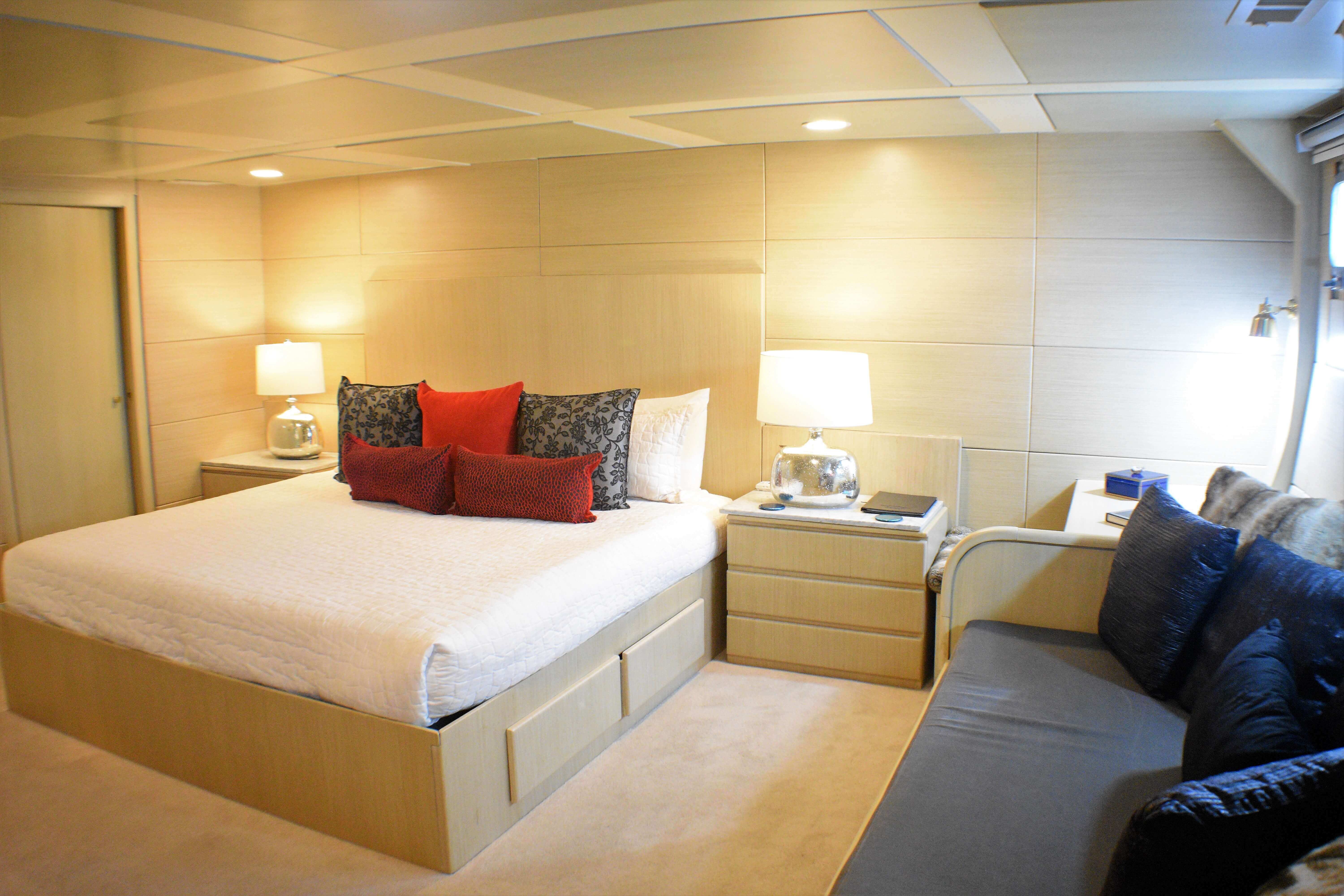 The deluxe Master Suite